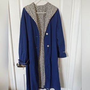 Rosette trench coat